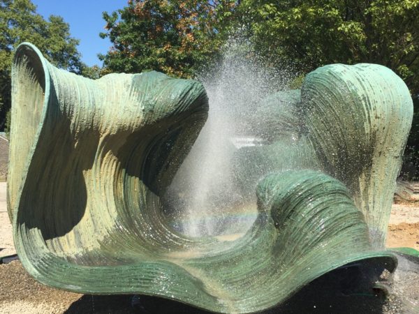 Fountain at Woodmere Art Museum